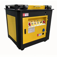 Machine à cintrer les barres d'armature en acier électrique, machine à cintrer les barres d'acier renforcées, machine à cintrer les barres d'acier automatique en acier inoxydable à vendre