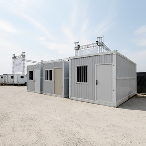 Certified Foldable Temporary <strong>Container</strong> House Model GCC-<strong>MOSQUE</strong> with Steel Sandwich Panel for Office Building and Workshop - Product Image 1