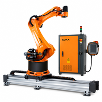 Lengan Robot Industri KUKA KR 470 R3200-2 PA 5-Axis Tugas Berat untuk Palletizing, Penanganan Material, Pemuatan, dan Otomatisasi Pembongkaran