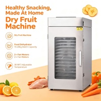 Séchoir alimentaire industriel en acier inoxydable pour cuisines commerciales et transformation commerciale des légumes