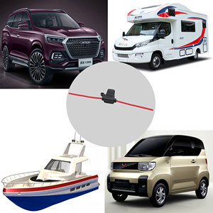 Porte-fusible étanche 12 lignes avec fil rouge, mini-<span class=keywords><strong>prise</strong></span> de fusible à lame pour véhicules automobiles, bateaux, camping-cars et remorques - Product Image 6