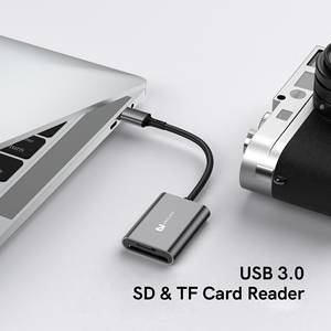 USB <span class=keywords><strong>SD</strong></span> Đầu đọc thẻ USB C 3.0 để <span class=keywords><strong>SD</strong></span> TF <span class=keywords><strong>Card</strong></span> Adapter nhôm đa 2 trong 1 di động bên ngoài bộ nhớ đầu đọc thẻ cho máy ảnh - Product Image 2