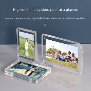 Thickened Strong Magnetic Transparent Acrylic Table <b>Frame</b> 5inch, 6inch, 7inch, 8inch, 10 Inch A4 <b>Certificate</b> <b>Frame</b> Wholesale - Product Image 2