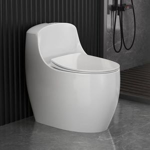 Nuevo Inodoro de Cerámica con Sifón, Colorido, Sanitario, para Baño, de Una Pieza - Product Image 6