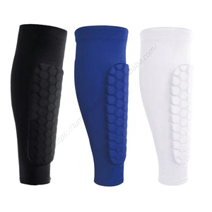 Manchons de compression pour mollets de football en gros avec mousse, coussinets alvéolés, leggings de sport et équipement de football - Product Image 3