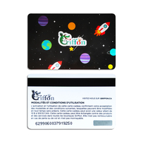 Carte PVC à bande magnétique personnalisée en usine, impression couleur intégrale, carte de fidélité VIP avec bande magnétique pour les commerces de détail