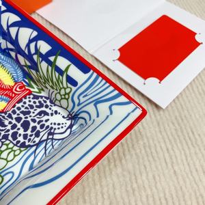 Cenicero de Escritorio Portátil, Ecológico, de Cerámica, Estilo Americano Moderno y Simple, Marca Discovery Creative Square, para el Hogar - Product Image 2