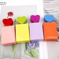 Nouveau style – Flacon pulvérisateur de parfum en verre de voyage de 30 ml, couleur macaron, carré plat, imprimé sérigraphié, avec pompe