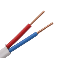 Cable Eléctrico de Cobre con Aislamiento de PVC, Sólido, Bv, Bvv, Bvvvb, Bvr, 450/750V, 1.5-240mm, Alto Rendimiento, para Uso en Edificios
