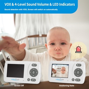 Videotimes <span class=keywords><strong>2</strong></span>.4 pouces sans fil <span class=keywords><strong>caméra</strong></span> vidéo numérique moniteur de vision nocturne bebe <span class=keywords><strong>babyphone</strong></span> - Product Image 3
