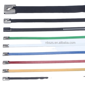 Morsetto <span class=keywords><strong>per</strong></span> fascetta <span class=keywords><strong>per</strong></span> cavo in acciaio inossidabile professionale autobloccante in plastica spruzzata - Product Image 1