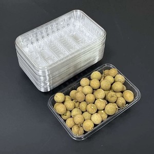 Hộp đựng thực phẩm PET dùng một lần trong suốt không nắp, bao bì nhựa trong suốt dùng để đựng trái cây, rau củ, thịt - Product Image 5