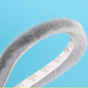 מזג אוויר מפשיט מברשת לדלתות הזזה דלתות מסגרת בצד ערימה עצמית דבק מזג אוויר רצועה אוטום רצועת - Product Image 3