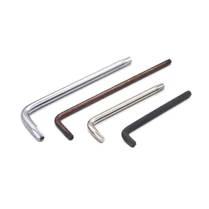 Personalizado corto largo en forma <span class=keywords><strong>de</strong></span> L T4 a T80 Torx clave llave <span class=keywords><strong>de</strong></span> S2 <span class=keywords><strong>de</strong></span> aleación <span class=keywords><strong>de</strong></span> CrV con alto contenido <span class=keywords><strong>de</strong></span> carbono <span class=keywords><strong>de</strong></span> acero níquel-Zinc <span class=keywords><strong>de</strong></span> óxido negro plateado - Product Image 1