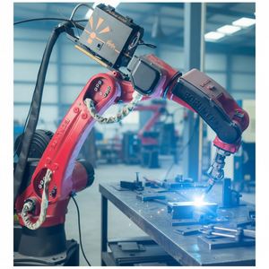 Robot de soudage MIG industriel BORUNTE à six axes, 6 kg, 1600 mm, boîte de vitesses PLC, moteur, protection IP65, machine de soudage de tuyaux - Product Image 6