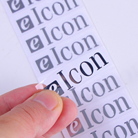 Autocollant métallique en nickel électroformé à motif ultra-fin, étanche, résistant à la chaleur, forte adhérence, formes personnalisées pour écouteurs