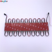 Module lumineux d'extérieur led avec télécommande, étanche, rvb, chasse pleine couleur, bordure de fenêtre avant, magasin de construction, dc 12v