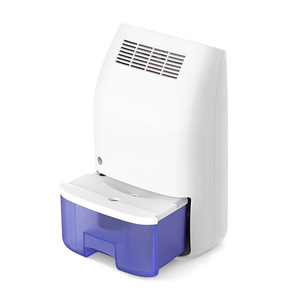 Mini déshumidificateur avec réservoir d'eau de 2L, capacité de 300MLD, pour la maison, la chambre, le sous-sol, alimenté électriquement, réfrigérant R290 - Product Image 3