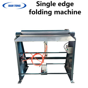 Pneumatic Single Folding & Crimping Machine <b>Paper</b> <b>Processing</b> <b>Machinery</b> for Wrapping Hardcover Bag - Product Image 2