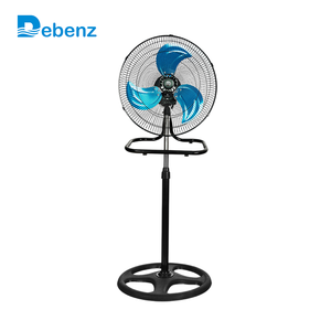 Ventilador de Pedestal Portátil Debens, de Uso Industrial y Exterior, con Enfriamiento por Aire y Viento Fuerte - Product Image 2