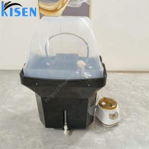 Kisen Hot Selling Portable Shampoo Sink Durable Hair Washing Bowl With Water <b>Pump</b> in Stock for Barber Shop Salon - Product Image 1