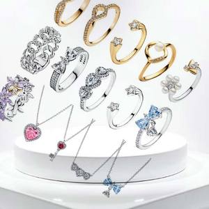 <span class=keywords><strong>Bague</strong></span> de luxe originale en argent sterling 925 en forme de cœur avec nœud et <span class=keywords><strong>fleur</strong></span>, idéale pour les femmes, bijoux haut de gamme, pour les fêtes et les cadeaux de la Saint-Valentin - Product Image 4