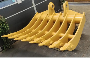 Râteaux d'excavatrice personnalisables pour excavatrices de 3 à 5 tonnes, incluant râteaux à brosse, râteaux à godets et râteaux de défrichage - Product Image 4