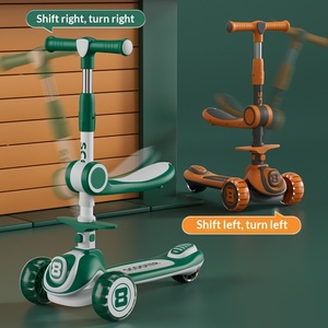 Nouveau tricycle en métal <span class=keywords><strong>3</strong></span> en 1 pour enfants, possibilité de s'asseoir, de glisser et de pousser avec pédale, à partir de <span class=keywords><strong>3</strong></span> ans - Product Image 4