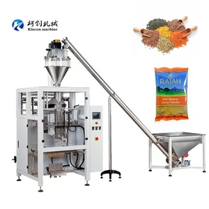 Factory Price High Accuracy Pouch Turmeric Glitter Curry Spice Maize Flour Powder Packing Machine1kg Automatic