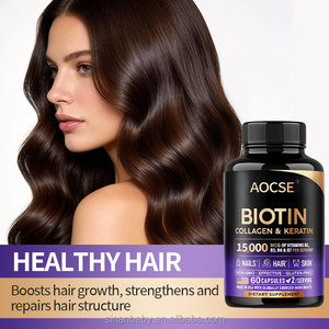 โรงงาน OEM/ODM ขายตรง อาหารเสริมบำรุงเส้นผม ไฮยาลูรอนิก แอซิด เคราติน <span class=keywords><strong>คอลลาเจน</strong></span> ไบโอติน แบบแคปซูล ยังไม่มี<span class=keywords><strong>รีวิว</strong></span> - Product Image 5