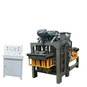 Qt4-25Plc Diesel Bolivia Clay Brick Full Automatic To Make Block Making Machine Concrete