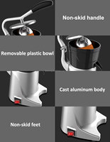 Zware industriële restaurantpers fruitpersen crusher blender citroen grapefruit granaatappel sinaasappelpers persmachine