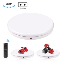 PULUZ Plateau tournant électrique de 45 cm à vitesse réglable par télécommande, support d'affichage, accessoires de tournage vidéo, photographie, charge maximale 100 kg