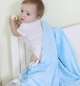 Couverture de vison en peluche 3d à pois pour bébé, motif imprimé personnalisé à bas prix pour <span class=keywords><strong>sublimation</strong></span> - Product Image 4