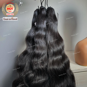 Nouvel arrivage Paquets droits 15A Vendeurs de cheveux vierges Paquets de cheveux humains vietnamiens doublement étirés à cuticule alignée - Product Image 2