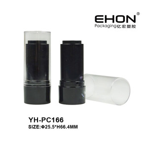 Round Empty Lipstick Tube Transparent Outer Cover Plastic Lip Balm Container Cosmetic Lipstick Packaging Tube Custom Logo - Product Image 6
