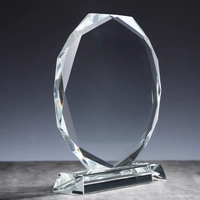 Trofeo de Cristal Octogonal Personalizado, Diseño Deportivo, Resistente al Agua, Barato, Venta al Por Mayor de Fábrica, Recuerdo