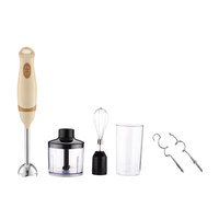 Mixeur Plongeant Électrique Portable 2 Vitesses avec Fonction Broyage pour Hôtels et Usage Domestique – Écologique et Facile à Nettoyer