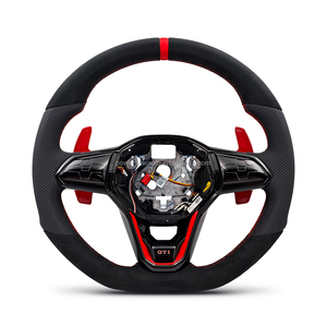 <span class=keywords><strong>Volant</strong></span> en cuir semi-alcantara pour Volkswagen VW <span class=keywords><strong>Golf</strong></span> 8 MK8 R 5 <span class=keywords><strong>6</strong></span> 7 7.5 MK5 MK6 MK7 Polo GTI Scirocco Jetta Passat B9 - Product Image 1