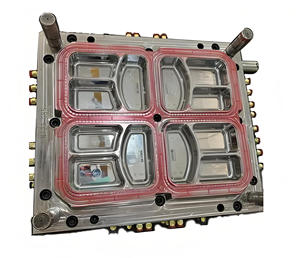 Á hậu nóng tiêm khuôn mẫu sử dụng khuôn mẫu cho <span class=keywords><strong>container</strong></span> thực phẩm trực tiếp sản xuất tiêm khuôn - Product Image 5