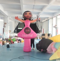 Muñeca Inflable Publicitaria 3M en Oferta, Bailarina de Aire para Barbería, Decoración Comercial para Barbería