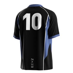 Camiseta de Fútbol Innovadora con Cuello Alto, Paneles de Malla Transpirable, Tejido de Secado Rápido y Ajuste Flexible para Partidos Intensos - Product Image 3