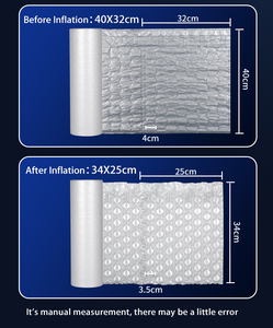 Película Protectora Reciclable de Primera Calidad, Ecológica, Relleno de Vacío, Resistente a Impactos, Rollo de Plástico de Burbujas Inflable - Product Image 3