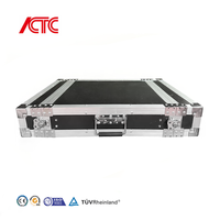 Boîtier de transport antichoc personnalisé en aluminium pour amplificateur 1U/2U/3U/4U