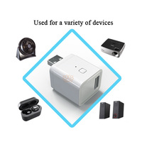 Tuya Smart Prise USB de voyage sans fil Application de téléphone WiFi intelligente et télécommande vocale fonctionnant avec Alexa pour Google Home