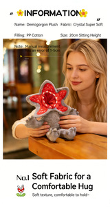 Peluche <span class=keywords><strong>de</strong></span> Monstruo Floral <span class=keywords><strong>de</strong></span> Terror, Muñeco <span class=keywords><strong>de</strong></span> Peluche Súper Suave <span class=keywords><strong>de</strong></span> Algodón PP, Regalo Coleccionable Único para Halloween - Product Image 4