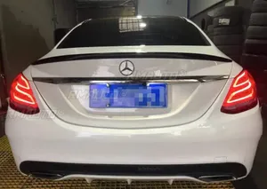 Aileron arrière pour Mercedes Benz Classe C W205 C260 AMG 4 portes 2015-2021, pièce extérieure, aileron de coffre arrière, accessoires de voiture - Product Image 3