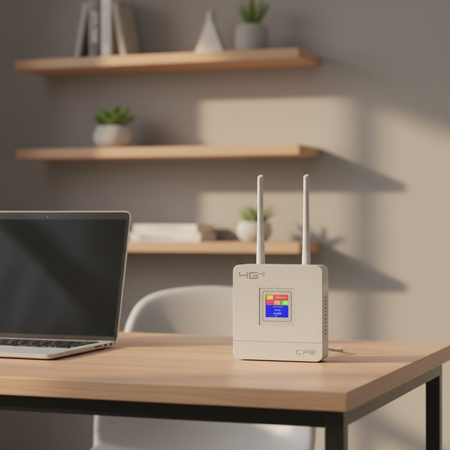 User-Friendly Dual-Band 4G LTE Wireless Router with Optional GPS & Soft SIM for Travel & Remote Use