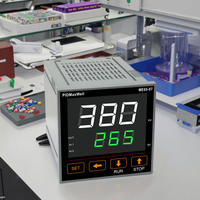 PIDMaxwell Controlador de Temperatura de Precisión de 72*72 mm de Calidad Confiable con Función de Alarma NO/NC y Configuración Sencilla