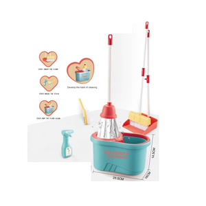Set di Attrezzi da Giardino Giocattolo <span class=keywords><strong>per</strong></span> <span class=keywords><strong>Bambini</strong></span>, Strumenti di Pulizia Elettrici a Batteria, Scopa e Paletta, <span class=keywords><strong>Robot</strong></span> Spazzante in Plastica Resistente - Product Image 2